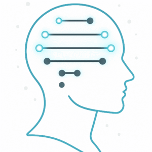 Website illustration with logo